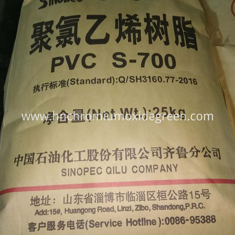 Ethylene based Sinopec PVC Resin S700 for Plastic